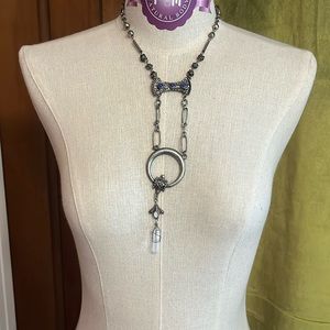 Free People Crystal Boho Necklace